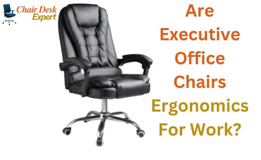 Are Executive Office Chairs Ergonomics For Work?